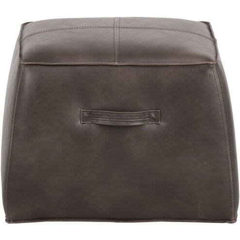 Aspen 16.5 inch Havana Dark Brown Ottoman